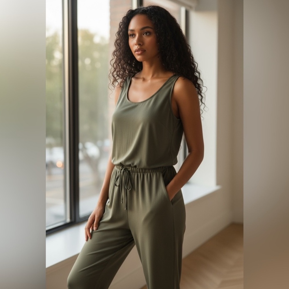 Patagonia Sage Green Women's Jumpsuit